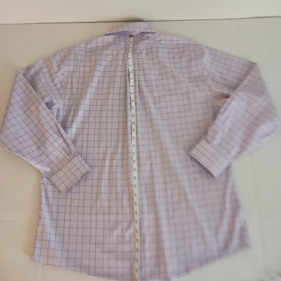 Brooks Brothers Men’s Purple Check Regency Fit Button Up Shirt L/S  Size 16.5 - Picture 11 of 14